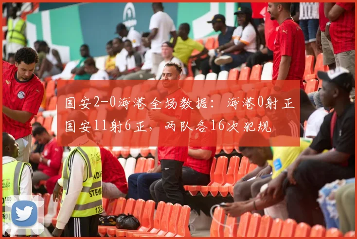 国安2-0海港全场数据：海港0射正国安11射6正，两队各16次犯规